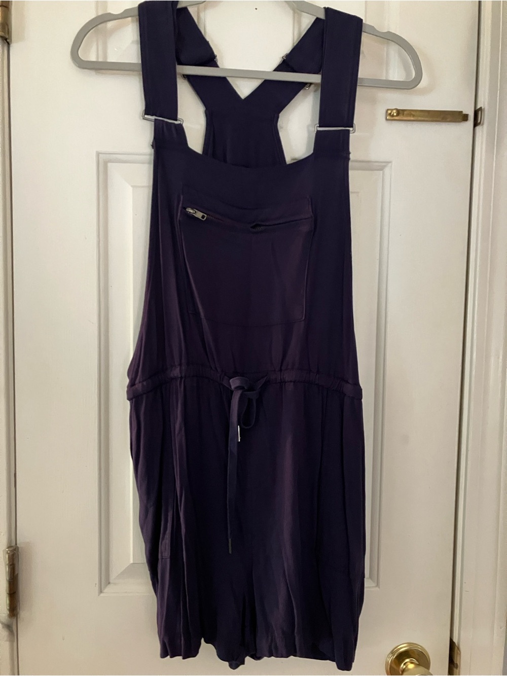 Torrid Size 1 (14-16) Sleeveless Jumper Style Romper in Deep Plum